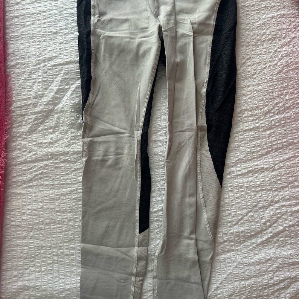 Outdoor Voices Black and Gray Leggings